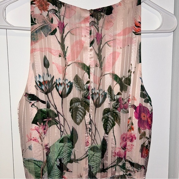 Banana Republic Botanical Print Fit-and-Flare Maxi Dress - Picture 7 of 11